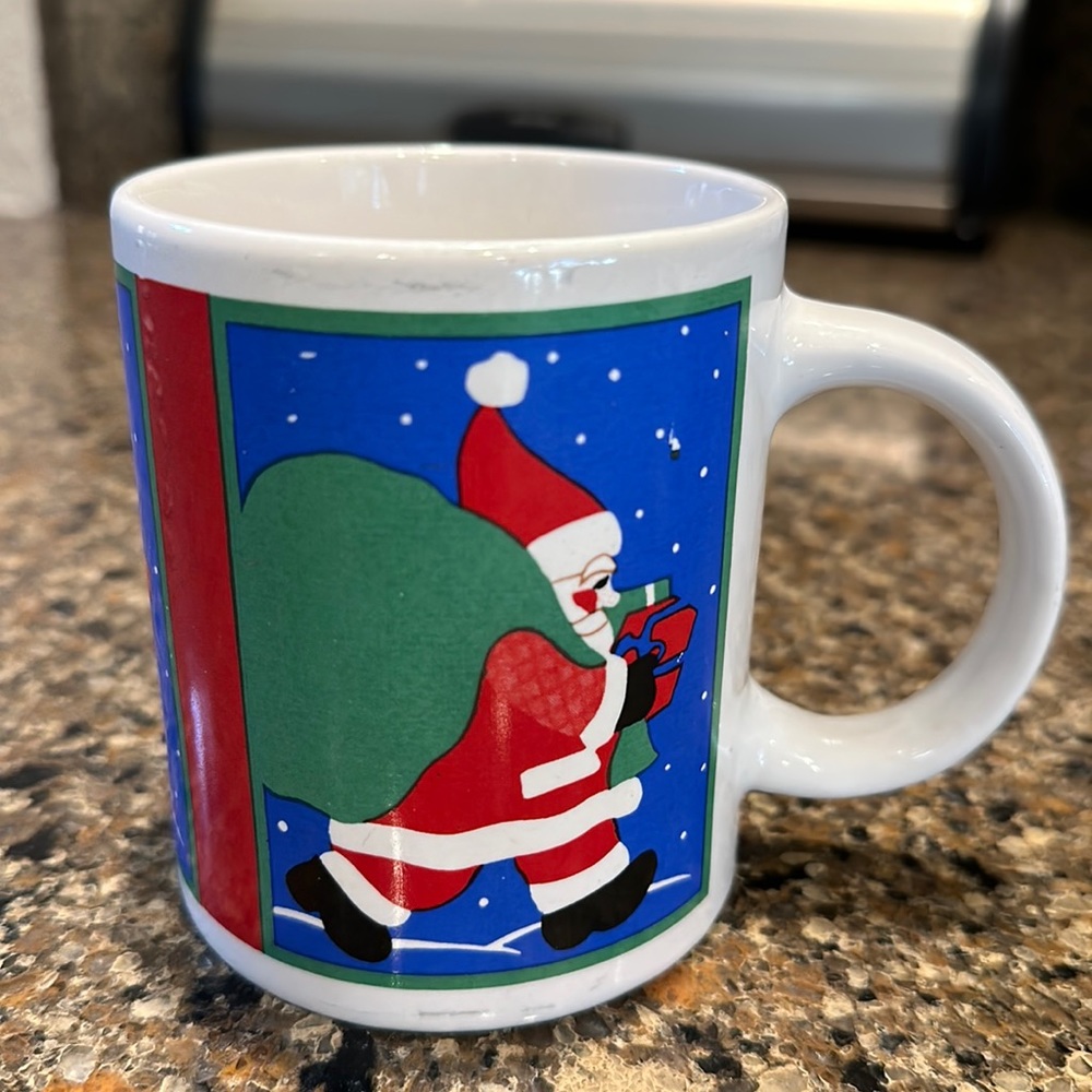 WCL Christmas Mug - rare Santa mug